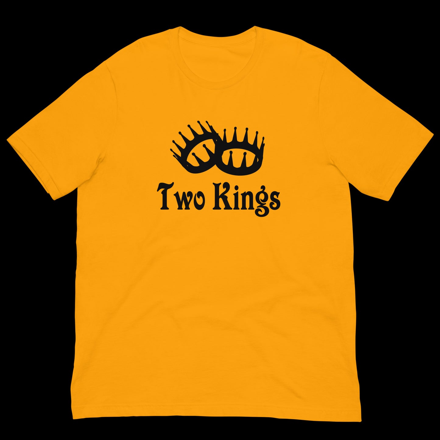 Two Kings Black Logo T-Shirt