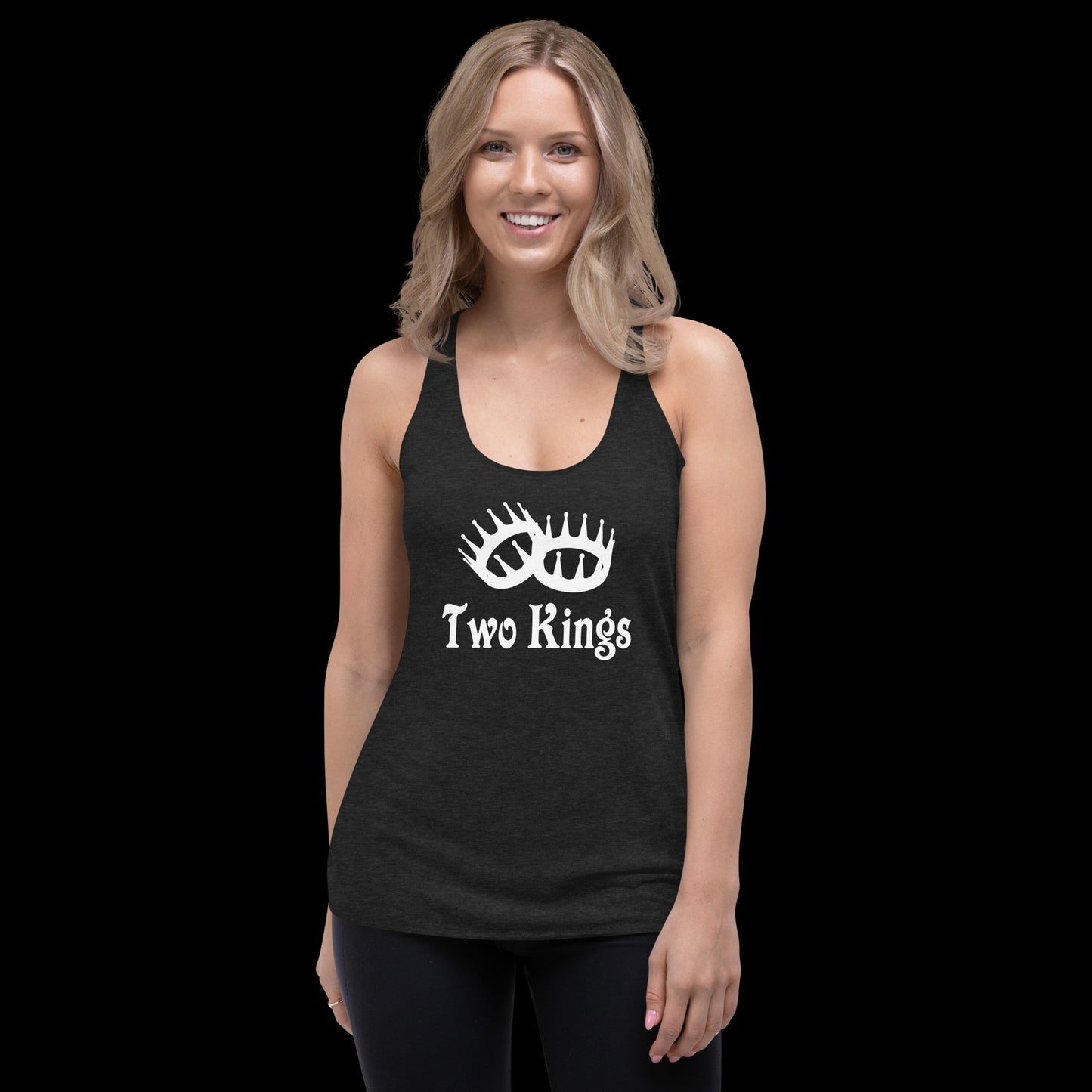 Two Kings White Logo Tank