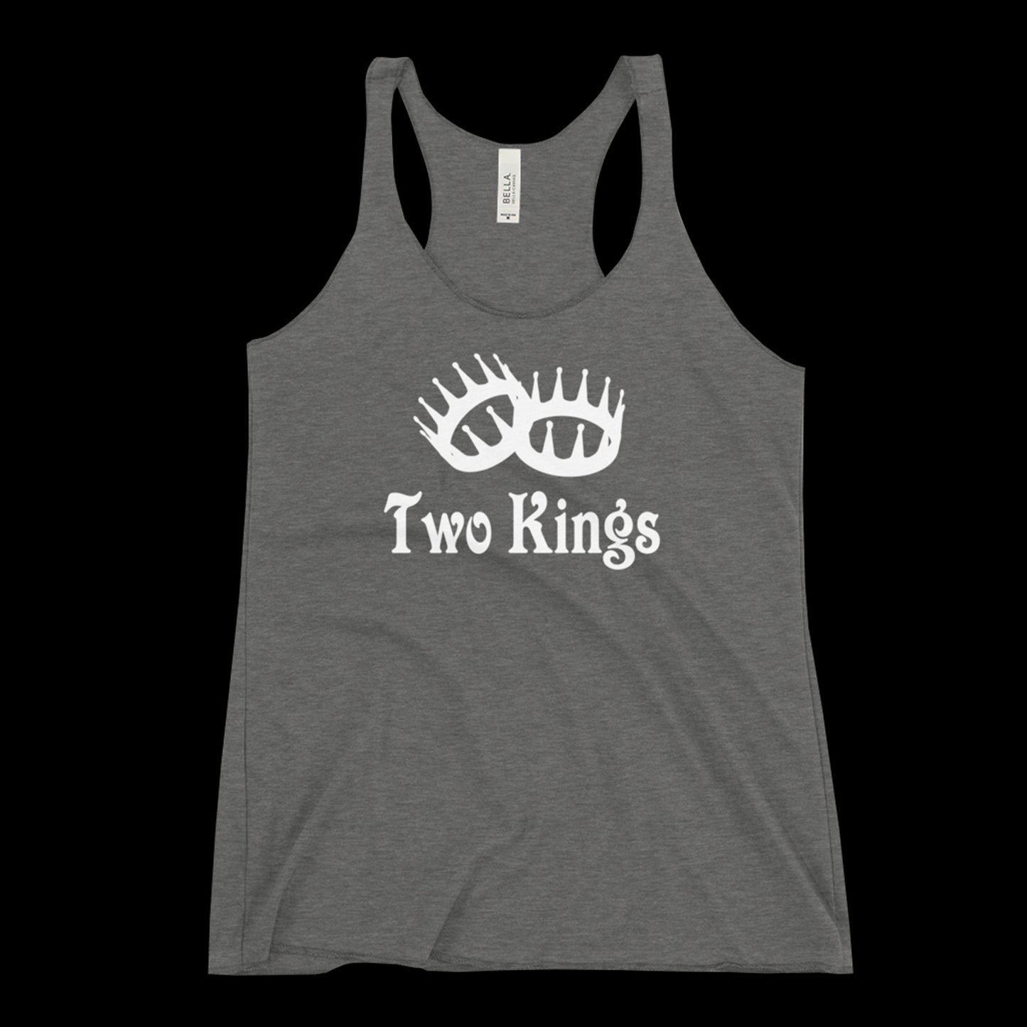 Two Kings White Logo Tank