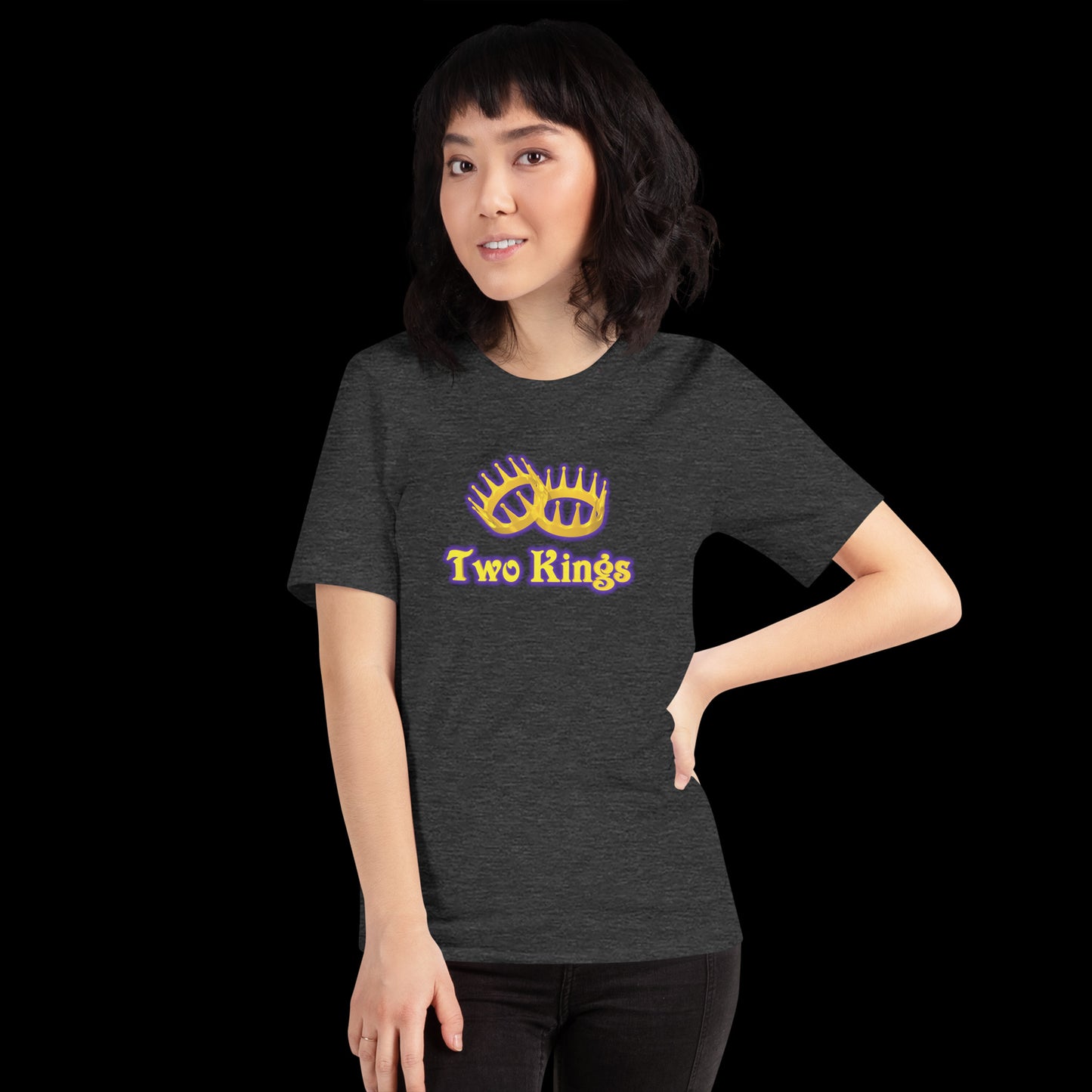 Two Kings Color T-Shirt (Black Lettering)