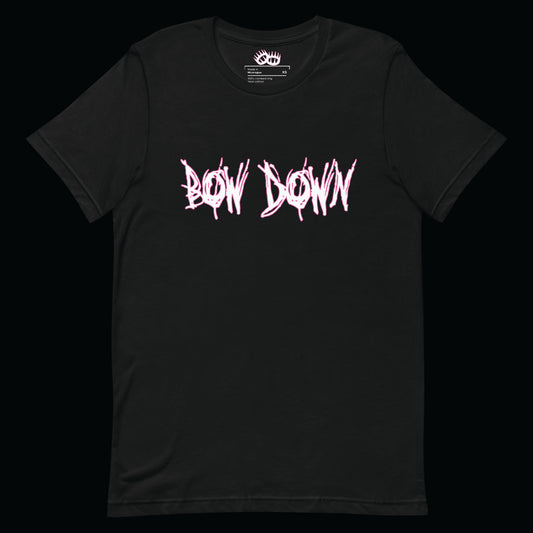 Bow Down Pink T-Shirt