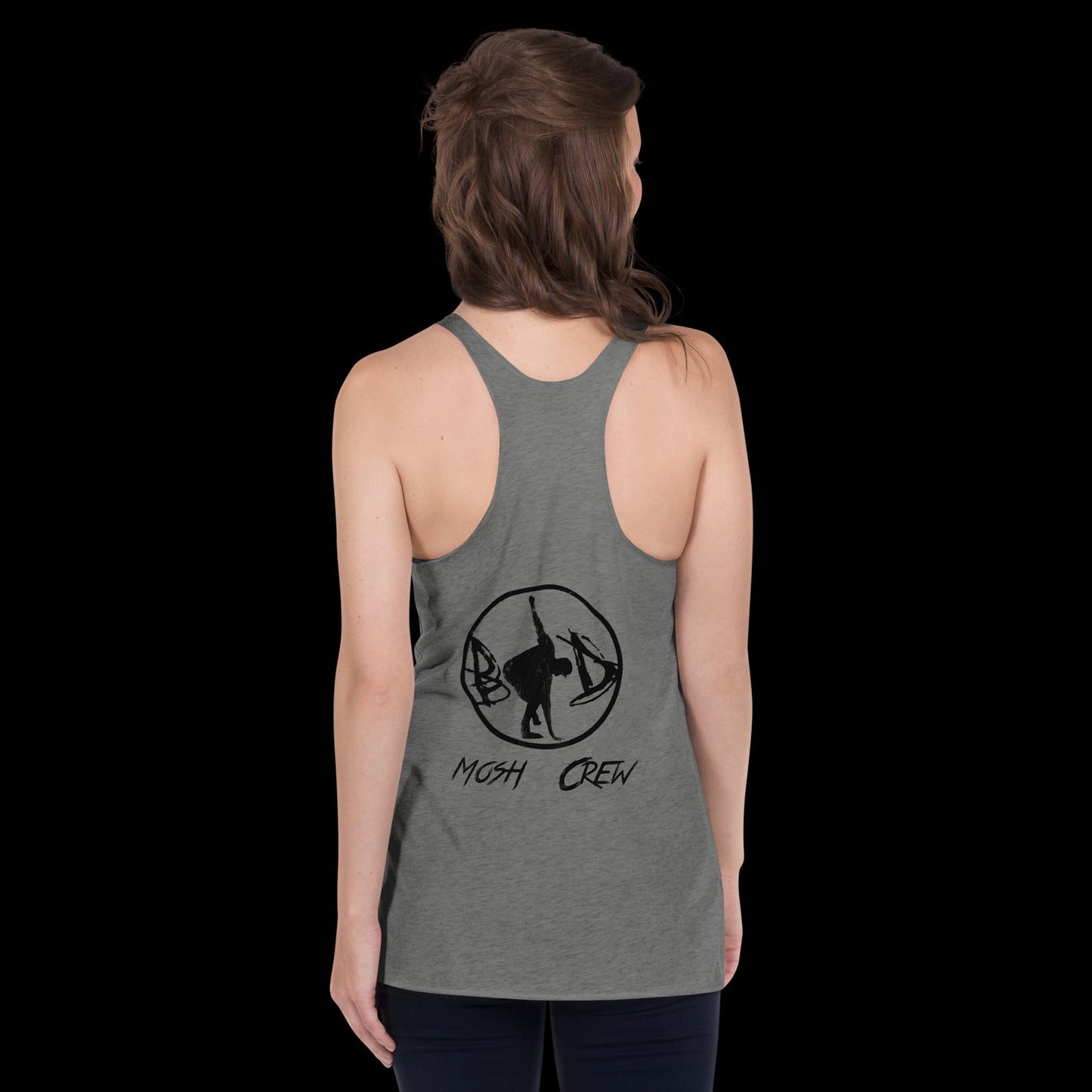 Bow Down Logo Women's Racerback Tank