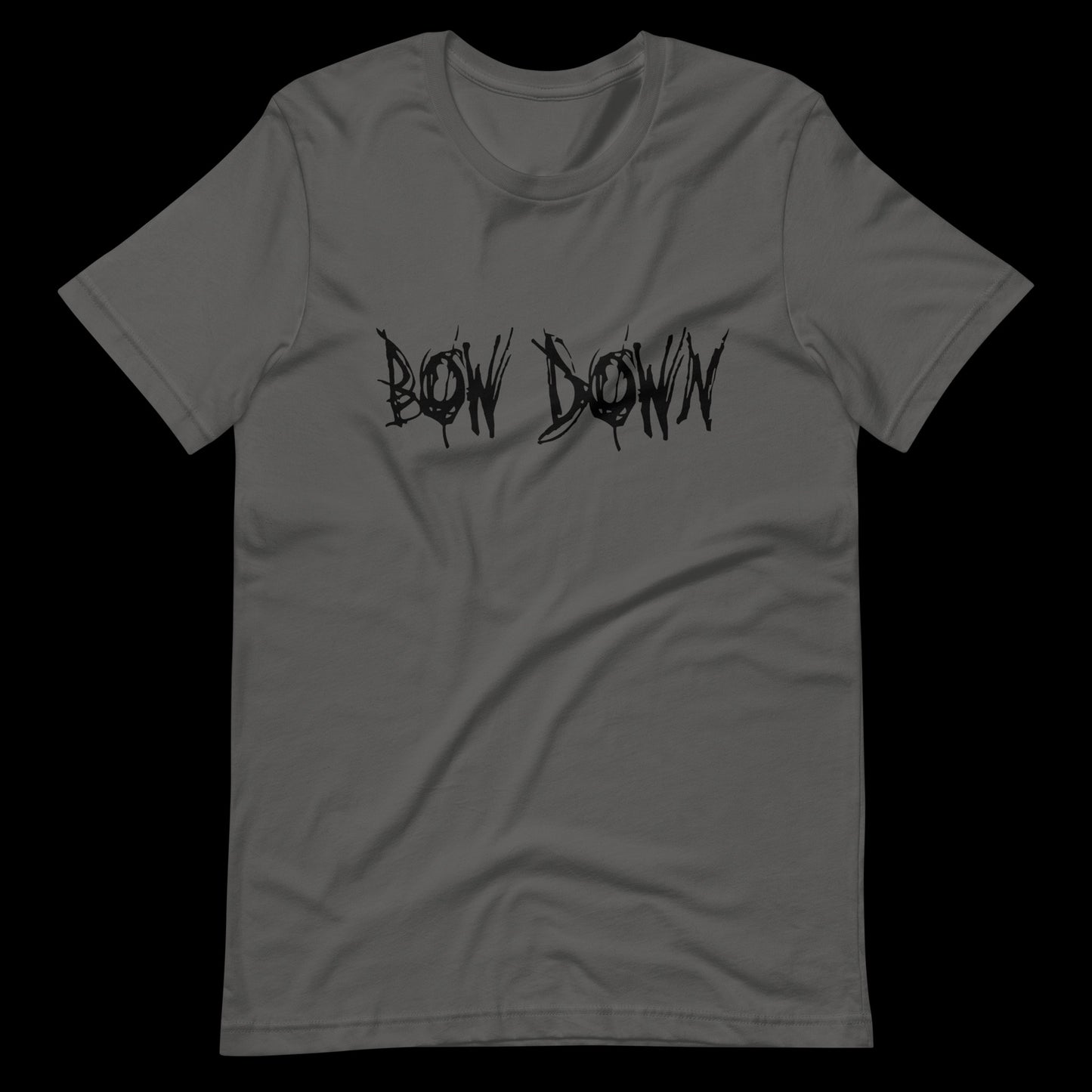 Bow Down Logo Short-Sleeve Unisex T-Shirt