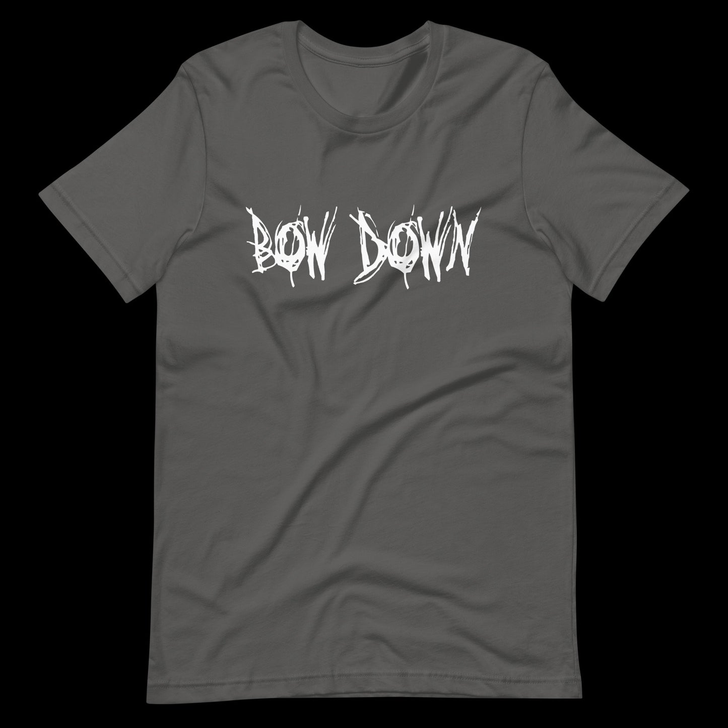 Bow Down Logo Short-Sleeve Unisex T-Shirt