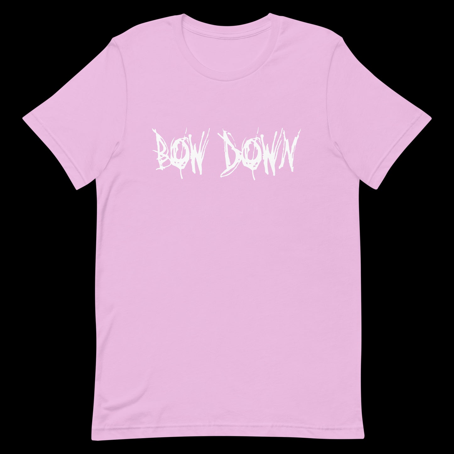 Bow Down Logo Short-Sleeve Unisex T-Shirt