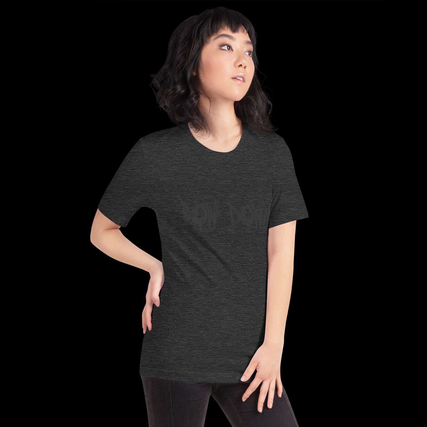 Bow Down Logo Short-Sleeve Unisex T-Shirt