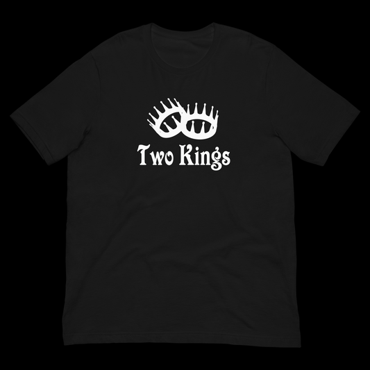 Two Kings White Logo T-Shirt